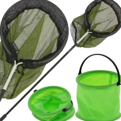 Angling Pursuits Kids Schepnetje + Inklapbare Emmer