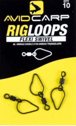 Avid Carp Rig Loops Flexi Swivel