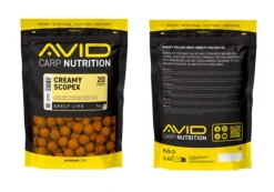Avid Creamy Scopex Boilies (1kg)