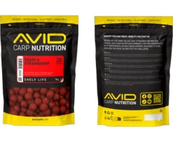 Avid Squid & Strawberry Boilies (1kg)