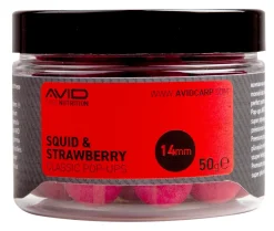 Avid Squid & Strawberry Pop Ups 14mm (50g)