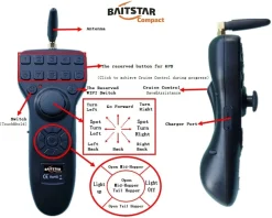 Baitstar Compact Plus Voerboot (Incl. SonarTab Wifi Fishfinder)