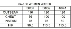 Behr Neoprene Waders 4mm Women