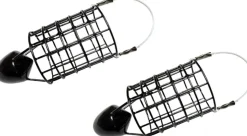 Behr Stainless Steel Black Bullit Feeder, 2 stuks!