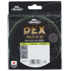 Berkley Dex X8 Pe Gevlochten Lijn Chartreuse (150m)