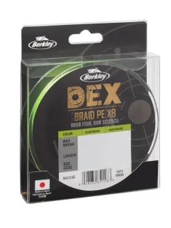 Berkley Dex X8 Pe Gevlochten Lijn Chartreuse (150m)