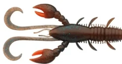 Berkley Hollow Craw Softbait 10cm UV (8 stuks)