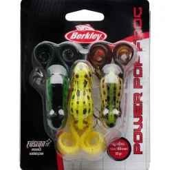 Berkley Power Pop Frog 3 Pack 6cm (10g)