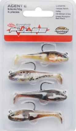 Berkley Pulse Agent E Softbait 4-Pack 5.5cm (10g)