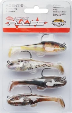 Berkley Pulse Agent E Softbait 4-Pack 8.0cm (14g)