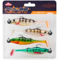Berkley Pulse Realistic Perch Prerigged (4 stuks)