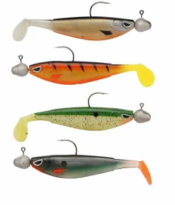 Berkley Sick Flanker Pre-Rigged Bismuth Shad 10cm (4 stuks)