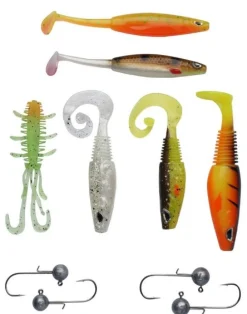 Berkley Sick Pack Perch Softbait Kit (10pcs)