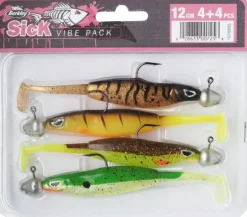 Berkley Sick Vibe Pre-Rigged Softbait 12cm (4 stuks)