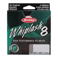 Berkley Whiplash 8 Gevlochten Lijn Crystal 150m