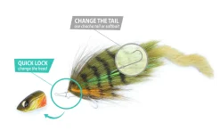 BIM Tackle Crazy Rabbit Streamer Loodvrij 29cm (33g)