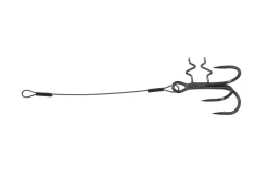 BKK Assist Spear Softbait Stinger 7x7 Wire Zander 7kg (0.36mm) (2 Stuks)