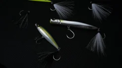 BKK Lone Diablo BT White Bucktail Zeevis Haak (2 Stuks)