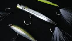 BKK Lone Diablo BT White Bucktail Zeevis Haak (2 Stuks)