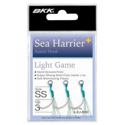BKK Sea Harrier Zeevishaak (3pcs)