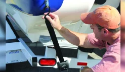 Boatbuckle SS Retractable Transom Tie-Down Boot Spanbanden (2 Stuks)