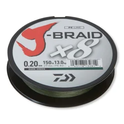 Daiwa J-Braid X8 gevlochten lijn