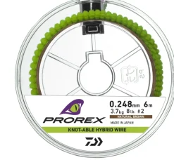 Daiwa PX Hybr. Knotable Wire 6m Brown