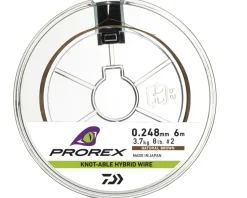 Daiwa PX Hybr. Knotable Wire 6m Brown