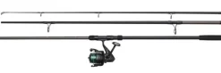 DAM Full Tech Carp Karperhengel 12ft 3lb (3-Delig) + 6000FD Karpermolen Combo