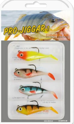 Darts Pro Jiggar Set met 4 Shads