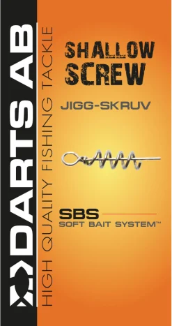 Darts Shallow Screw, 5 stuks