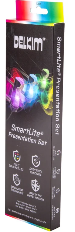 Delkim SmartLite Presentation Multi-Coloured Hangerset (3 Stuks)