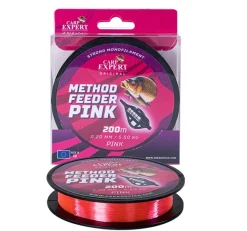 Energo Method Feeder Monofilament Pink 200m