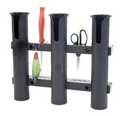 Fish on Triple Rod Holders Hengelsteun