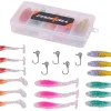 Fish4all Ghosty Softbait & Jighead Ultra Light Box (20pcs)