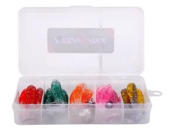 Fish4all Ghosty Softbait & Jighead Ultra Light Box (20pcs)