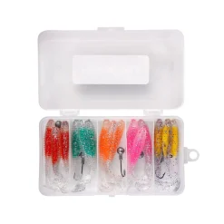 Fish4all Ghosty Softbait & Jighead Ultra Light Box (20pcs)