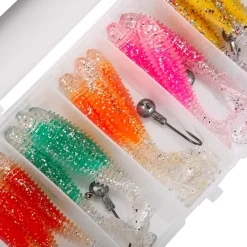 Fish4all Ghosty Softbait & Jighead Ultra Light Box (20pcs)