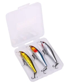 Fish4All Hardlure Kit Minnow 1 Floating Pluggen Set 8.6cm 9.3g (3 Stuks)