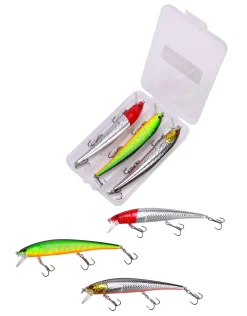 Fish4All Hardlure Kit Wobble 1 Floating Pluggen Set 12cm 17g (3 Stuks)