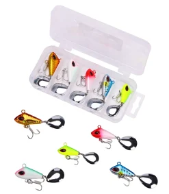 Fish4All Jigspin Kit Mix 10, 15 & 20g (5 Stuks)