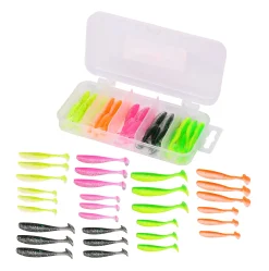Fish4All Mini Soft Shad Kit 32 & 42mm (30 Stuks)