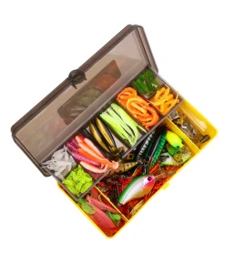 Fish4All Multi Lure Box Hard, Soft & Metal + Pliers (212pcs)