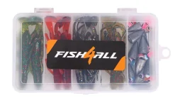 Fish4All Softbait Creature Texas/Carolina Box (50 Stuks)