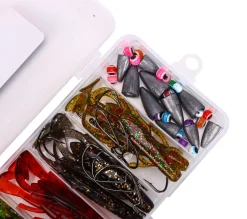 Fish4All Softbait Creature Texas/Carolina Box (50 Stuks)