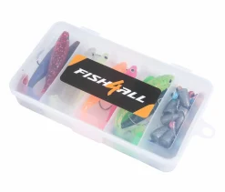 Fish4All Softbait Shad Texas/Carolina Box (50pcs)