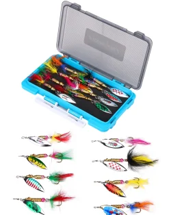 Fish4All Spinner Box Willow 7cm 4.3g (8 Stuks)