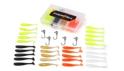 Fish4all Swimma Softbait & Jighead Box (35pcs)
