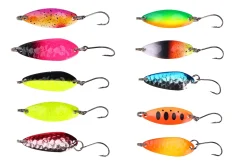 Fish4all Trout Spoon Box Mix 2.9g-3.3g (10 Stuks)
