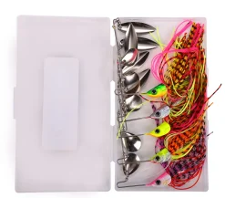 Fish4All Vibra Spinnerbait Box 15g (5 Stuks)